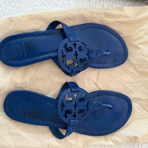Tory Burch Blue Miller Sandals